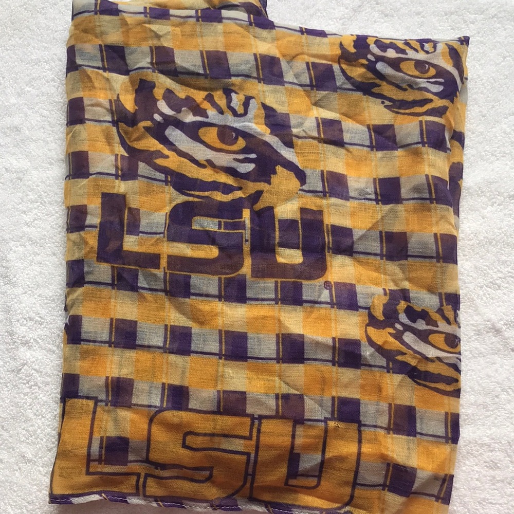 LSU Lightweight Infinity Scarf